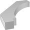 Ekena Millwork 4-in. W x 26-in. D x 34-in. H Imperial Architectural Grade PVC Knee Brace BRCP04X26X34IMP - alternate 3